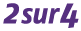 2sur4